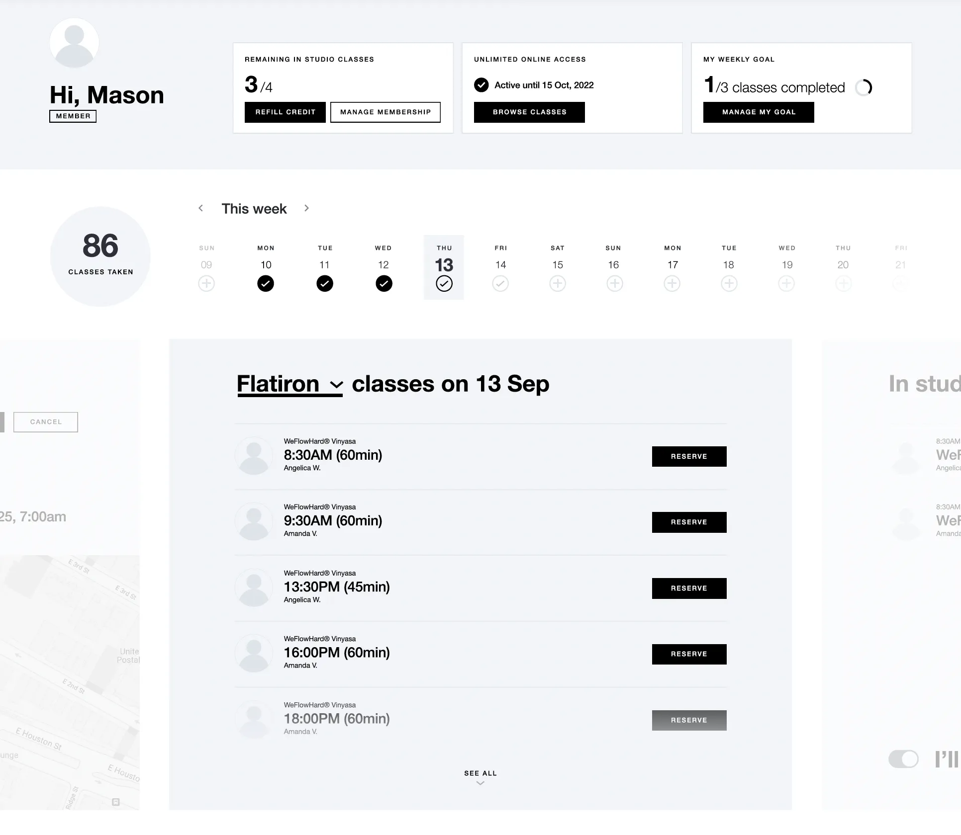 Legacy browse interface